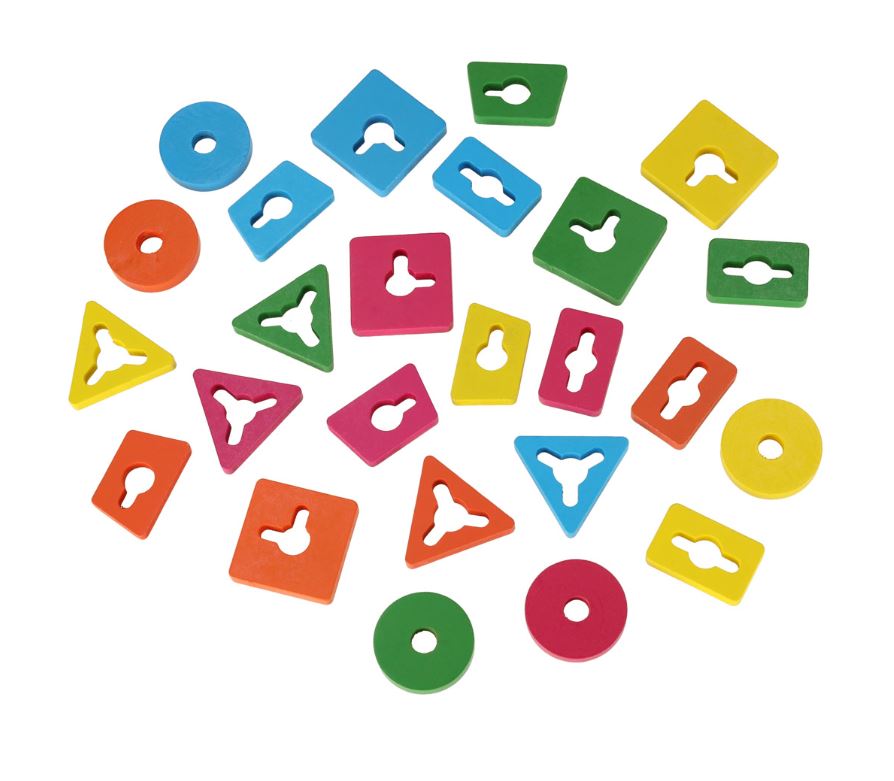 Puidust 5 torniga puzzle