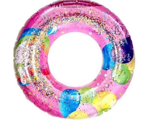 Ujumisrõngas glitter 70x70cm