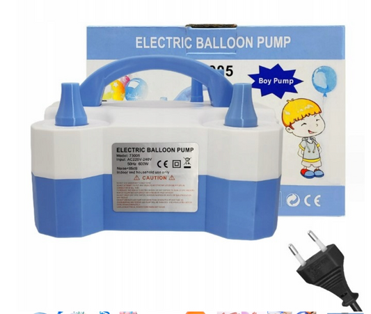 Elektriline õhupallipump, 2 täitmisrežiimi, 600 W